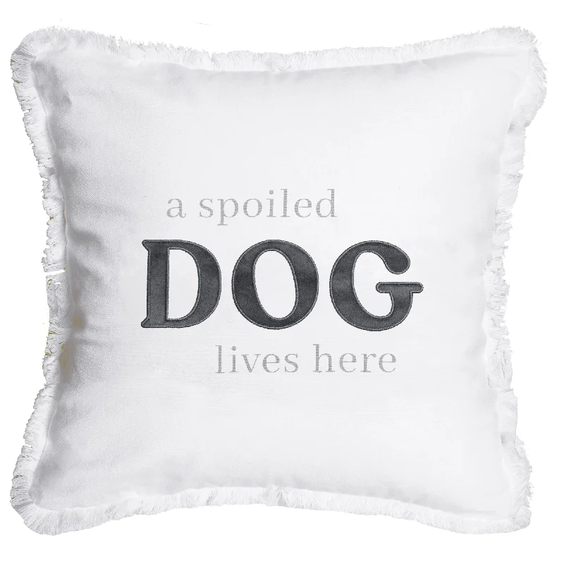 Firm Pillows for Side SleepersPregnancy Pillows for Expectant MothersSpoiled Dog 18" Throw Pillow Cover Firm Pillows for Side SleepersPregnancy Pillows for Expectant MothersSpoiled Dog 18" Throw Pillow Cover