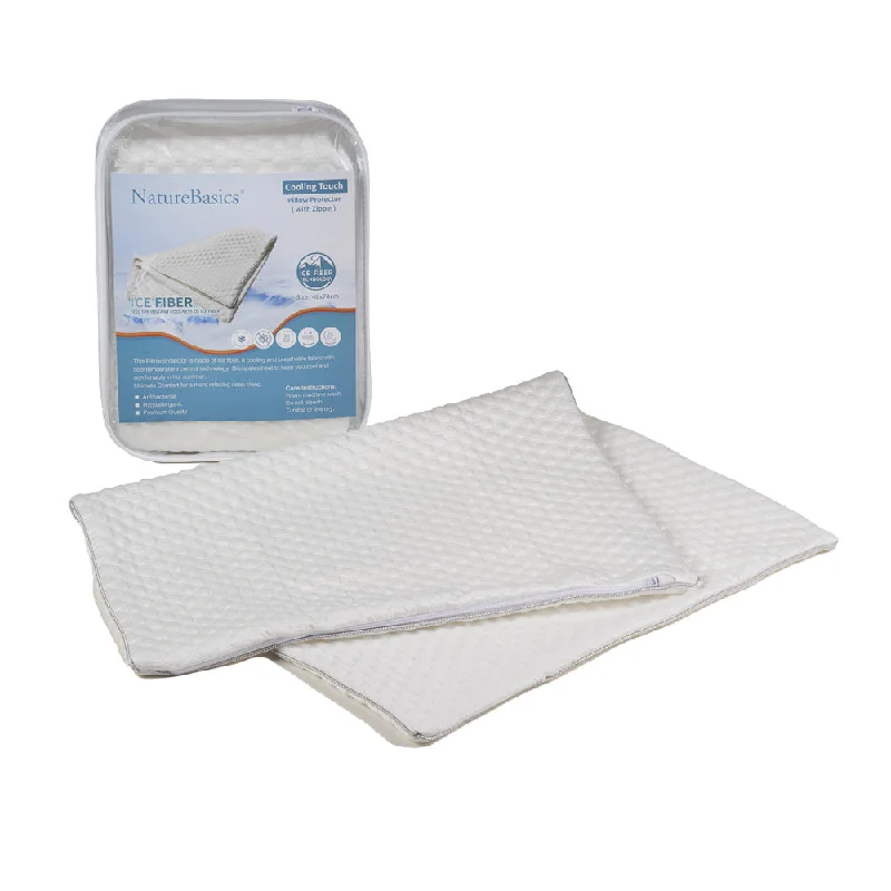 Kids Pillows with Fun DesignsBack Support Pillows for Office ChairsNature Basics Cooling Touch Pillow Protector(with zipper) Kids Pillows with Fun DesignsBack Support Pillows for Office ChairsNature Basics Cooling Touch Pillow Protector(with zipper)