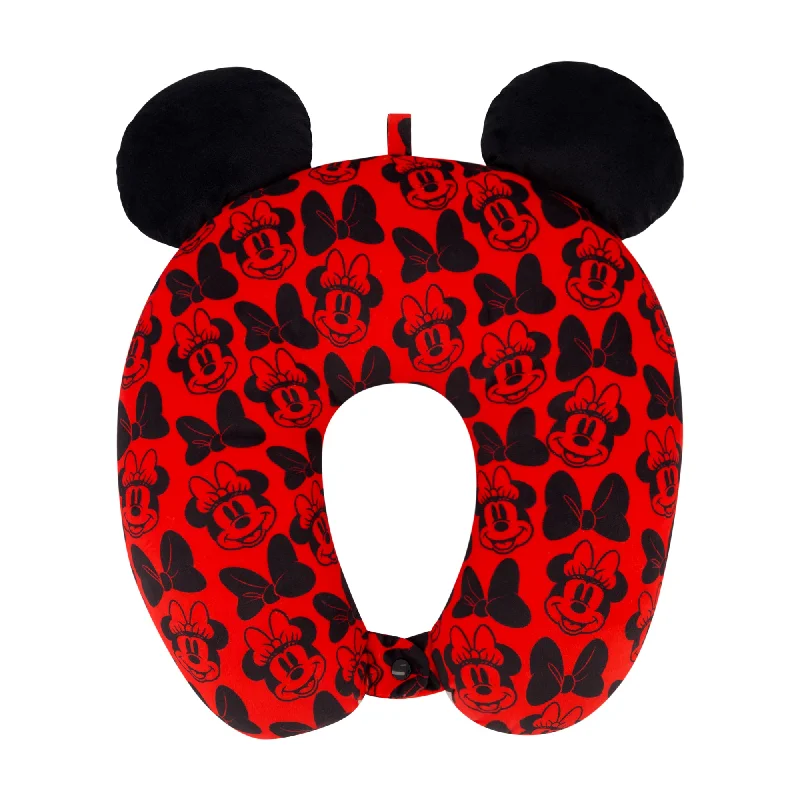 Soft and Fluffy Pillows for Bedroom ComfortVelvet Pillows for a Touch of EleganceDisney Minnie Mouse Red Travel Pillow with Ears Soft and Fluffy Pillows for Bedroom ComfortVelvet Pillows for a Touch of EleganceDisney Minnie Mouse Red Travel Pillow with Ears