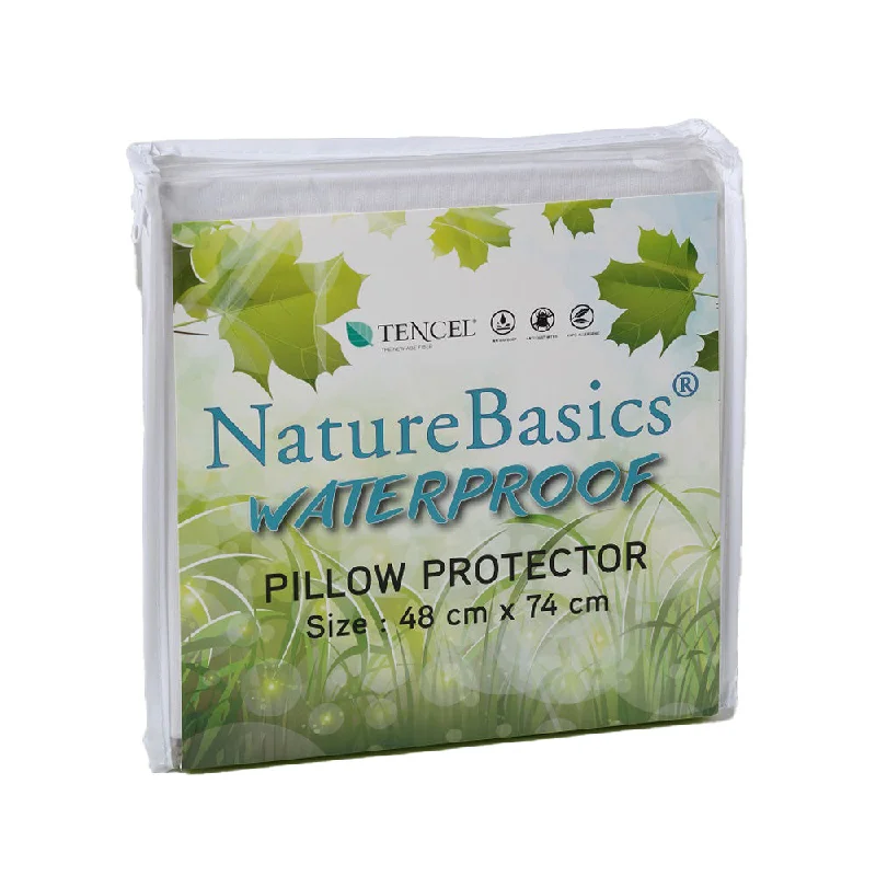 Kids Pillows with Fun DesignsCooling Pillows for Hot SleepersNature Basics Tencel Waterproof Pillow protector Kids Pillows with Fun DesignsCooling Pillows for Hot SleepersNature Basics Tencel Waterproof Pillow protector