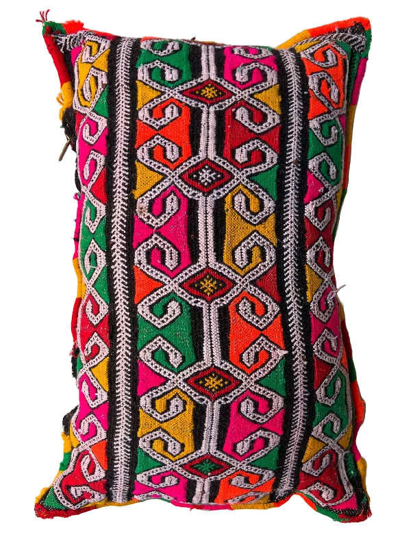 Silk Pillows for Smooth Skin and HairHypoallergenic Pillows for Allergy SufferersKalaat M'Gouna's Zemmour Hanbel Pillow - Frog, Lumbar Silk Pillows for Smooth Skin and HairHypoallergenic Pillows for Allergy SufferersKalaat M'Gouna's Zemmour Hanbel Pillow - Frog, Lumbar