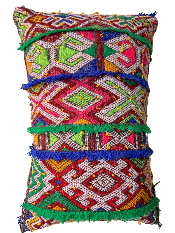 Orthopedic Pillows for Back Pain ReliefCooling Pillows for Hot SleepersKalaat M'Gouna's Zemmour Hanbel Pillow - Evil Eye, Lumbar Orthopedic Pillows for Back Pain ReliefCooling Pillows for Hot SleepersKalaat M'Gouna's Zemmour Hanbel Pillow - Evil Eye, Lumbar