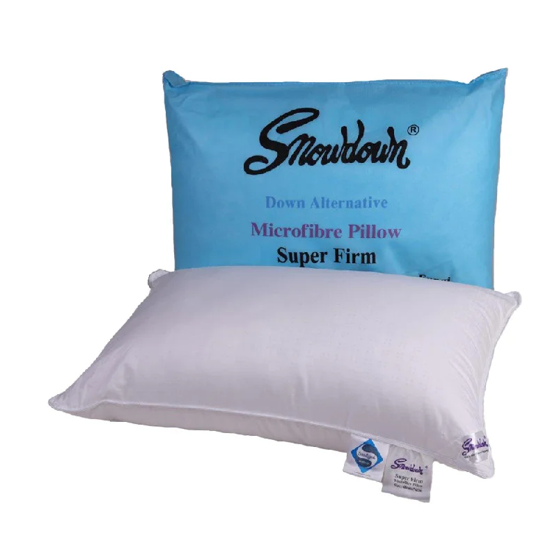 Travel Pillows for Long JourneysRound Pillows for Boho-Style InteriorsSnowdown Microfibre Super Firm Pillow Travel Pillows for Long JourneysRound Pillows for Boho-Style InteriorsSnowdown Microfibre Super Firm Pillow