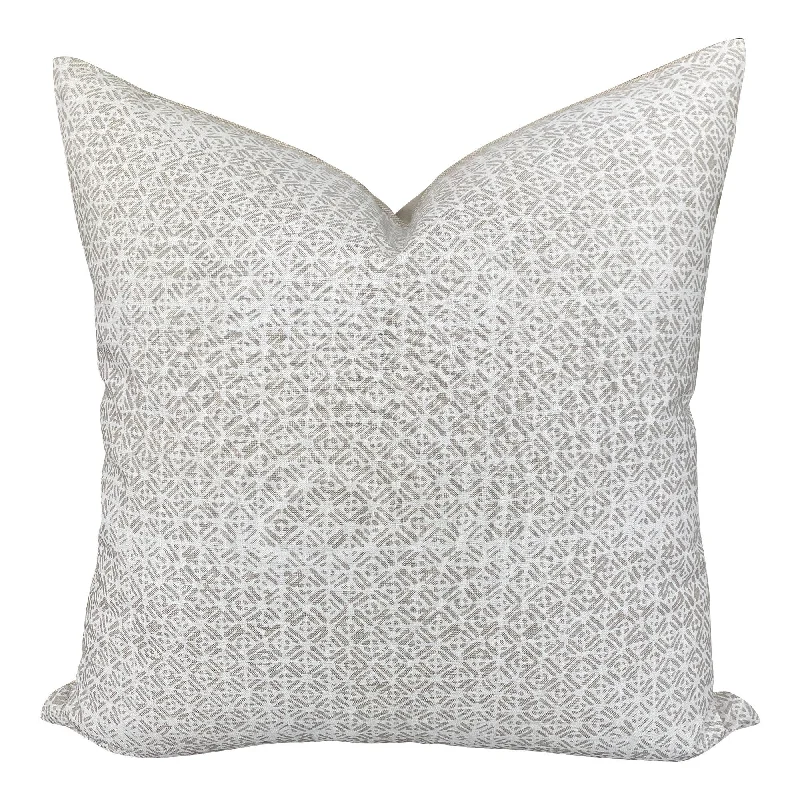 Memory Foam Pillows for Neck SupportFirm Pillows for Side SleepersREADY TO SHIP Walter G Textiles Designer Pillows Batik in Chalk Linen Memory Foam Pillows for Neck SupportFirm Pillows for Side SleepersREADY TO SHIP Walter G Textiles Designer Pillows Batik in Chalk Linen