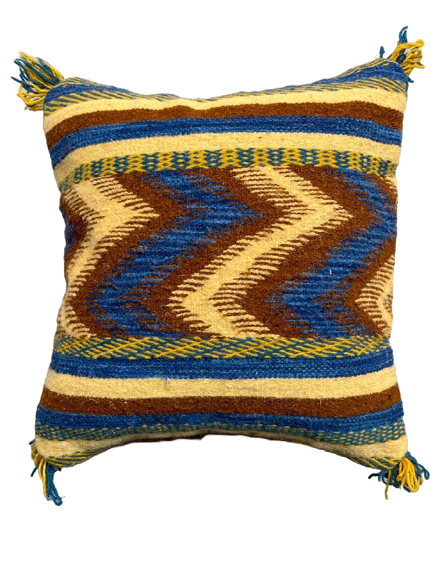 Pregnancy Pillows for Expectant MothersSilk Pillows for Smooth Skin and HairAnzal's Flatweave x Zanafi Pillow - Brown/Blue Pregnancy Pillows for Expectant MothersSilk Pillows for Smooth Skin and HairAnzal's Flatweave x Zanafi Pillow - Brown/Blue
