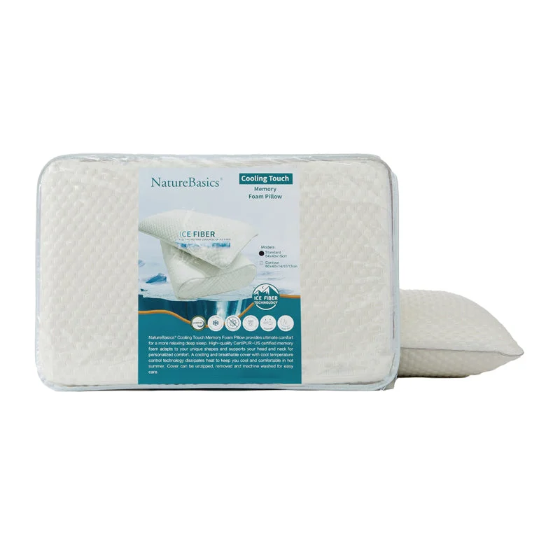 Back Support Pillows for Office ChairsVelvet Pillows for a Touch of EleganceNature Basics Cooling Touch Memory Foam Standard Pillow Back Support Pillows for Office ChairsVelvet Pillows for a Touch of EleganceNature Basics Cooling Touch Memory Foam Standard Pillow