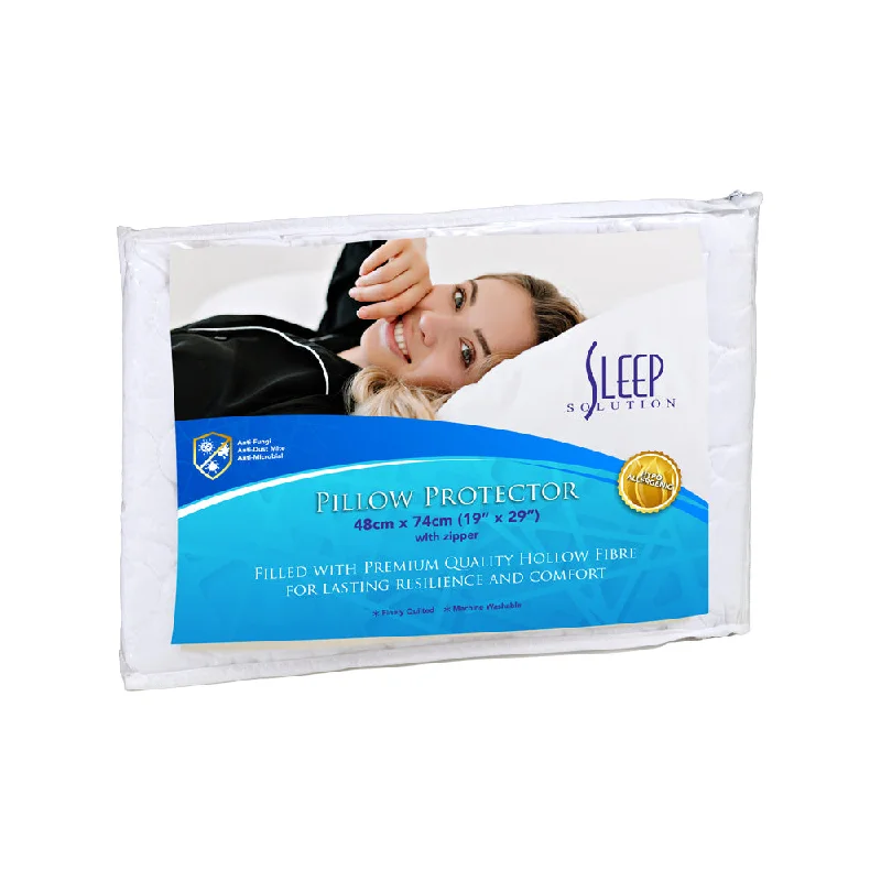 Silk Pillows for Smooth Skin and HairDown Alternative Pillows for Ethical ChoicesSleep Solution Anti-Dustmite Pillow Protector ( with zipper) Silk Pillows for Smooth Skin and HairDown Alternative Pillows for Ethical ChoicesSleep Solution Anti-Dustmite Pillow Protector ( with zipper)