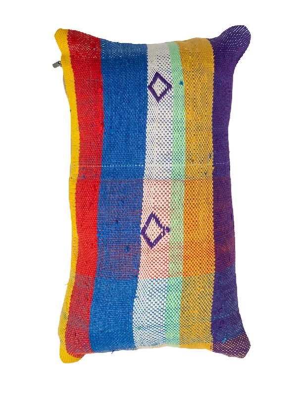 Decorative Pillows for Living Room MakeoverCooling Pillows for Hot SleepersLe Vieux Village's Striped Hanbel Pile Pillow - Diamonds Decorative Pillows for Living Room MakeoverCooling Pillows for Hot SleepersLe Vieux Village's Striped Hanbel Pile Pillow - Diamonds
