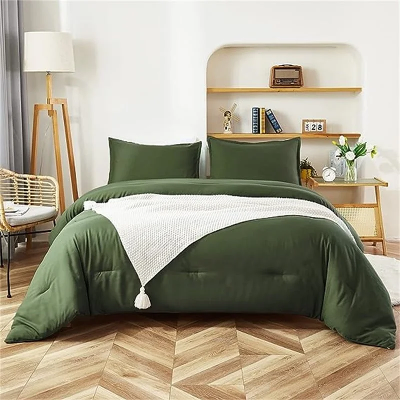 Goose down comforters known for their superior quality and insulationCotton - filled comforters for a breathable and natural sleep experienceSolid Bedding Set Goose down comforters known for their superior quality and insulationCotton - filled comforters for a breathable and natural sleep experienceSolid Bedding Set
