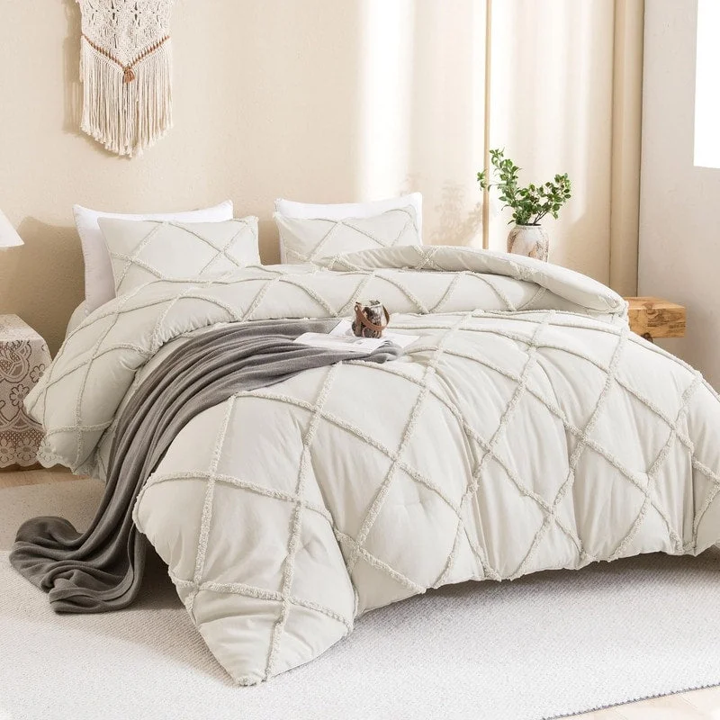 Full - size comforters suitable for full - sized beds in guest rooms or small bedroomsQueen - size comforters for standard queen - sized mattressesBoho Lightweight Soft Luxury Microfiber Comforter with 2 Pillowcases Full - size comforters suitable for full - sized beds in guest rooms or small bedroomsQueen - size comforters for standard queen - sized mattressesBoho Lightweight Soft Luxury Microfiber Comforter with 2 Pillowcases