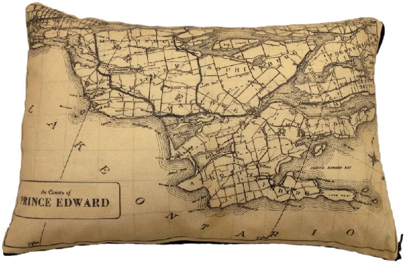 Pregnancy Pillows for Expectant MothersDecorative Pillows for Living Room MakeoverPrince Edward County Vintage Map Pillow Pregnancy Pillows for Expectant MothersDecorative Pillows for Living Room MakeoverPrince Edward County Vintage Map Pillow