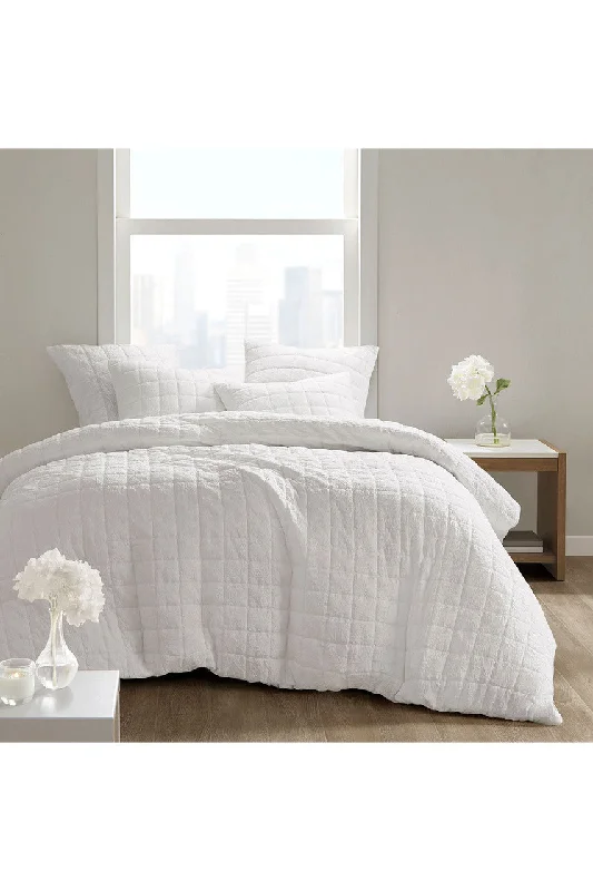 Synthetic - filled comforters like polyester for affordability and hypoallergenic propertiesSilk - filled comforters for a luxurious and smooth touchCocoon Quilt Top White Comforter Mini Set Synthetic - filled comforters like polyester for affordability and hypoallergenic propertiesSilk - filled comforters for a luxurious and smooth touchCocoon Quilt Top White Comforter Mini Set