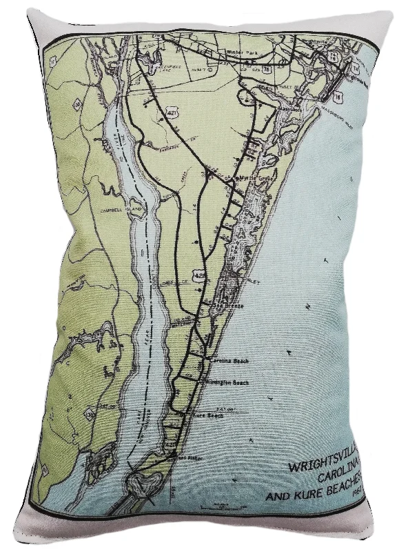 Adjustable Pillows for Customized ComfortAdjustable Pillows for Customized ComfortWrightsville, Carolina, and Kure Beaches Vintage Map Pillow Adjustable Pillows for Customized ComfortAdjustable Pillows for Customized ComfortWrightsville, Carolina, and Kure Beaches Vintage Map Pillow