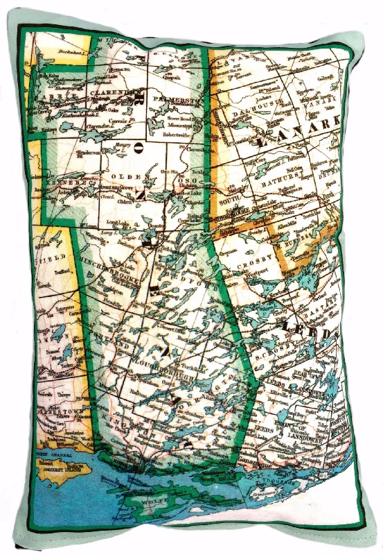 Down Alternative Pillows for Ethical ChoicesDown Alternative Pillows for Ethical ChoicesRideau Lakes Vintage Map Pillow Down Alternative Pillows for Ethical ChoicesDown Alternative Pillows for Ethical ChoicesRideau Lakes Vintage Map Pillow