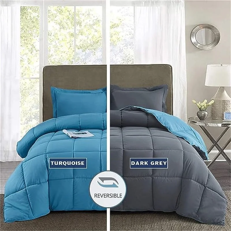 Silk - filled comforters for a luxurious and smooth touchGoose down comforters known for their superior quality and insulationDown Alternative Comforter Set Silk - filled comforters for a luxurious and smooth touchGoose down comforters known for their superior quality and insulationDown Alternative Comforter Set