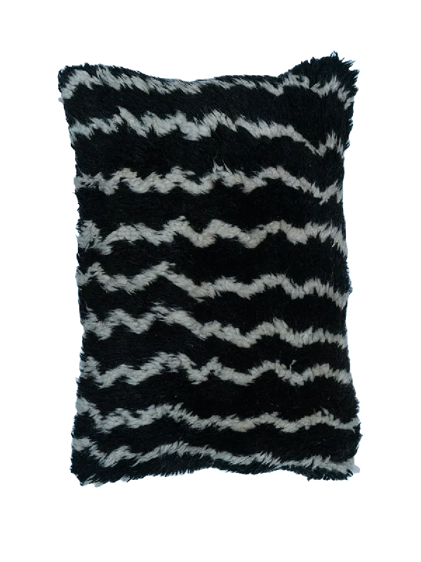 Plush Pillows for a Cozy BedFeather Pillows for a Luxurious SleepBeni M'rirt Vintage Pillow - Ebony & Ivory Stripes Plush Pillows for a Cozy BedFeather Pillows for a Luxurious SleepBeni M'rirt Vintage Pillow - Ebony & Ivory Stripes