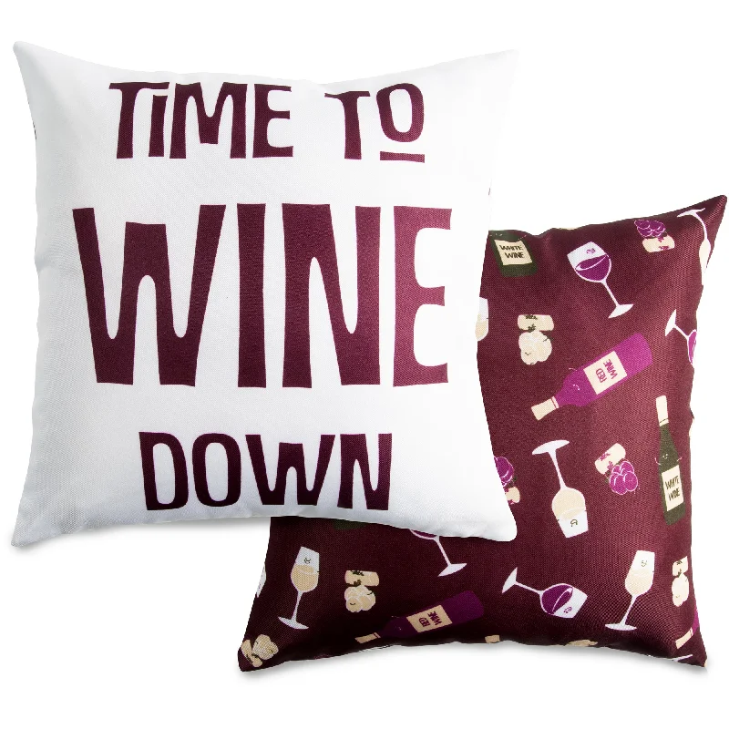 Feather Pillows for a Luxurious SleepRound Pillows for Boho-Style InteriorsWine Down 14" x 14" Pillow Feather Pillows for a Luxurious SleepRound Pillows for Boho-Style InteriorsWine Down 14" x 14" Pillow