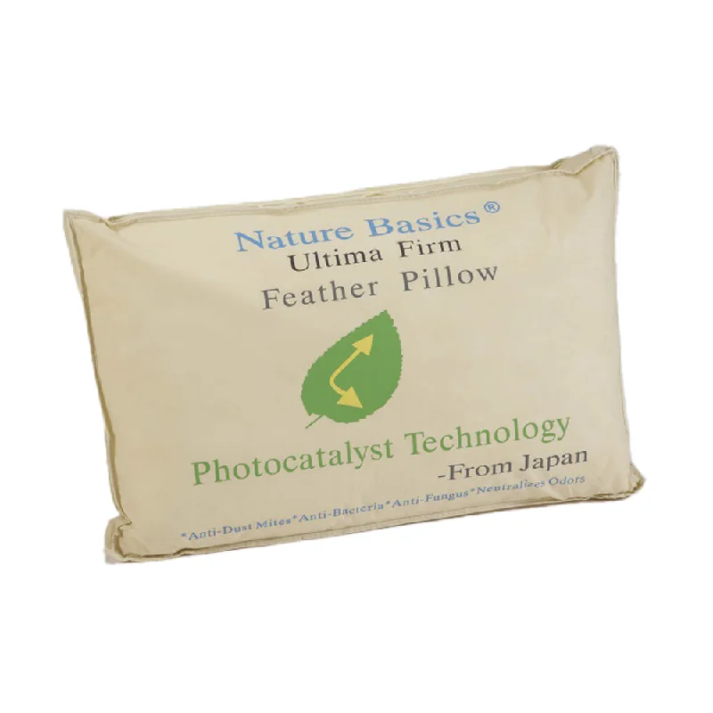 Velvet Pillows for a Touch of EleganceCotton Pillows for Natural ComfortNature Basics Ultima Firm Feather Pillow Velvet Pillows for a Touch of EleganceCotton Pillows for Natural ComfortNature Basics Ultima Firm Feather Pillow