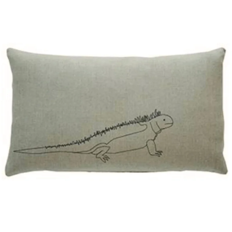 Kids Pillows with Fun DesignsCotton Pillows for Natural ComfortMarine Iguana Pillow Kids Pillows with Fun DesignsCotton Pillows for Natural ComfortMarine Iguana Pillow