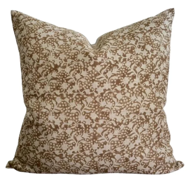 Firm Pillows for Side SleepersCotton Pillows for Natural ComfortDesigner Corvallis Block Print Floral Pillow Cover Firm Pillows for Side SleepersCotton Pillows for Natural ComfortDesigner Corvallis Block Print Floral Pillow Cover
