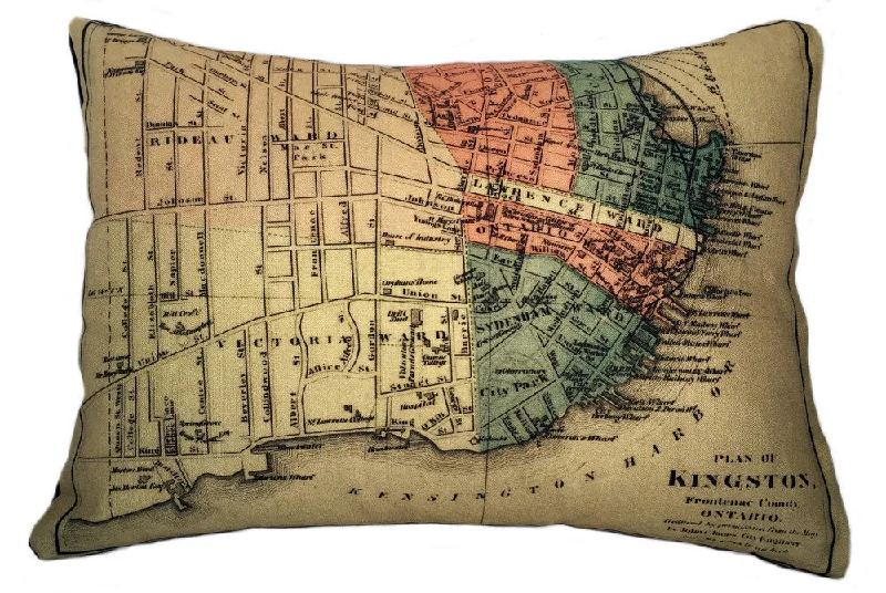 Adjustable Pillows for Customized ComfortDown Alternative Pillows for Ethical ChoicesCity of Kingston Vintage Map Pillow Adjustable Pillows for Customized ComfortDown Alternative Pillows for Ethical ChoicesCity of Kingston Vintage Map Pillow
