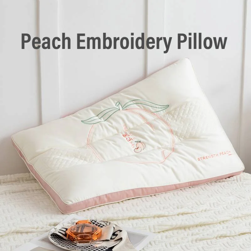 Square Pillows for Modern Home DecorSoft and Fluffy Pillows for Bedroom ComfortSweet Home Peach Fragrance Pillow Embroidery Antibacterial Comfort Pillows Side Sleep Bolster Machine Washable 48x74cm Square Pillows for Modern Home DecorSoft and Fluffy Pillows for Bedroom ComfortSweet Home Peach Fragrance Pillow Embroidery Antibacterial Comfort Pillows Side Sleep Bolster Machine Washable 48x74cm