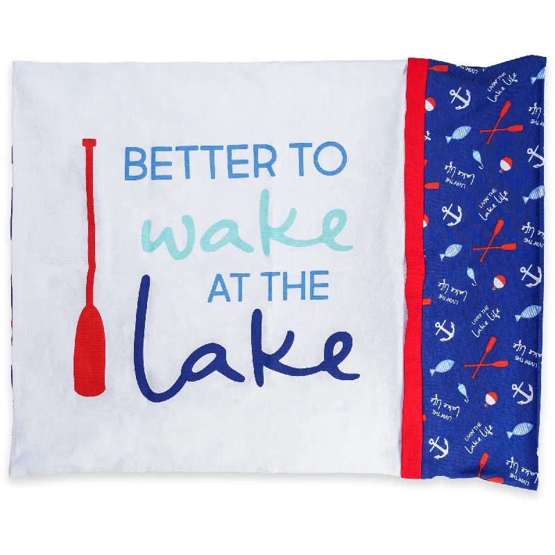 Cooling Pillows for Hot SleepersFirm Pillows for Side SleepersWake at the Lake 20" x 26" Pillowcase Cooling Pillows for Hot SleepersFirm Pillows for Side SleepersWake at the Lake 20" x 26" Pillowcase