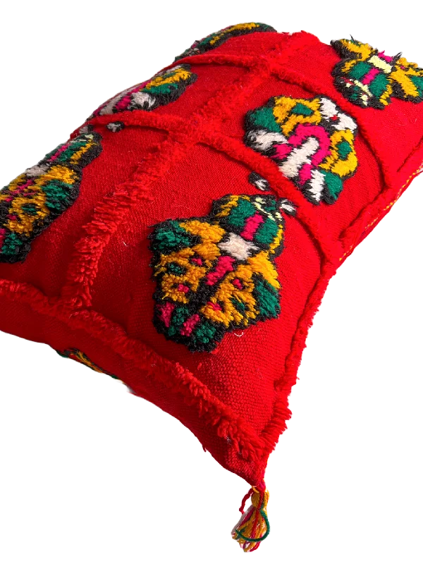 Hypoallergenic Pillows for Allergy SufferersKids Pillows with Fun DesignsKalaat M'Gouna's Vintage Pillow - Multi Square, Red Hypoallergenic Pillows for Allergy SufferersKids Pillows with Fun DesignsKalaat M'Gouna's Vintage Pillow - Multi Square, Red