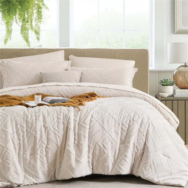 Wool - filled comforters with natural moisture - wicking and temperature - regulating featuresFull - size comforters suitable for full - sized beds in guest rooms or small bedroomsComforter Set 7 Piece Bed in a Bag Wool - filled comforters with natural moisture - wicking and temperature - regulating featuresFull - size comforters suitable for full - sized beds in guest rooms or small bedroomsComforter Set 7 Piece Bed in a Bag
