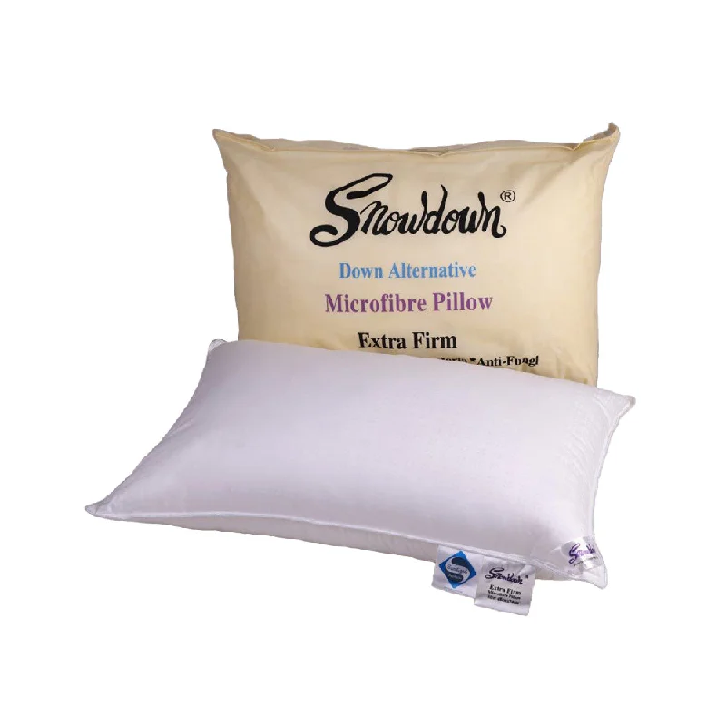 Adjustable Pillows for Customized ComfortPlush Pillows for a Cozy BedSnowdown Microfibre Extra Firm Pillow Adjustable Pillows for Customized ComfortPlush Pillows for a Cozy BedSnowdown Microfibre Extra Firm Pillow