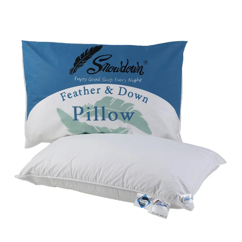 Cotton Pillows for Natural ComfortFeather Pillows for a Luxurious SleepSnowdown Premier Extra Soft Down Pillow Cotton Pillows for Natural ComfortFeather Pillows for a Luxurious SleepSnowdown Premier Extra Soft Down Pillow