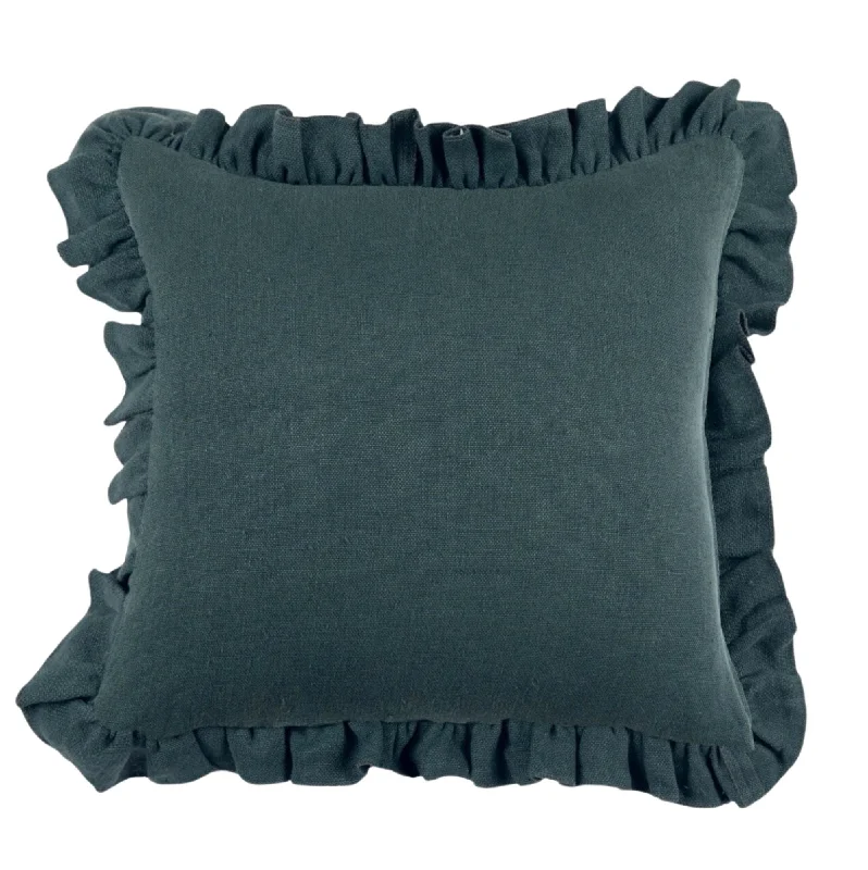Square Pillows for Modern Home DecorBolster Pillows for Sofa DecorationAnika Pillow Cover Solid Linen in Teal Square Pillows for Modern Home DecorBolster Pillows for Sofa DecorationAnika Pillow Cover Solid Linen in Teal