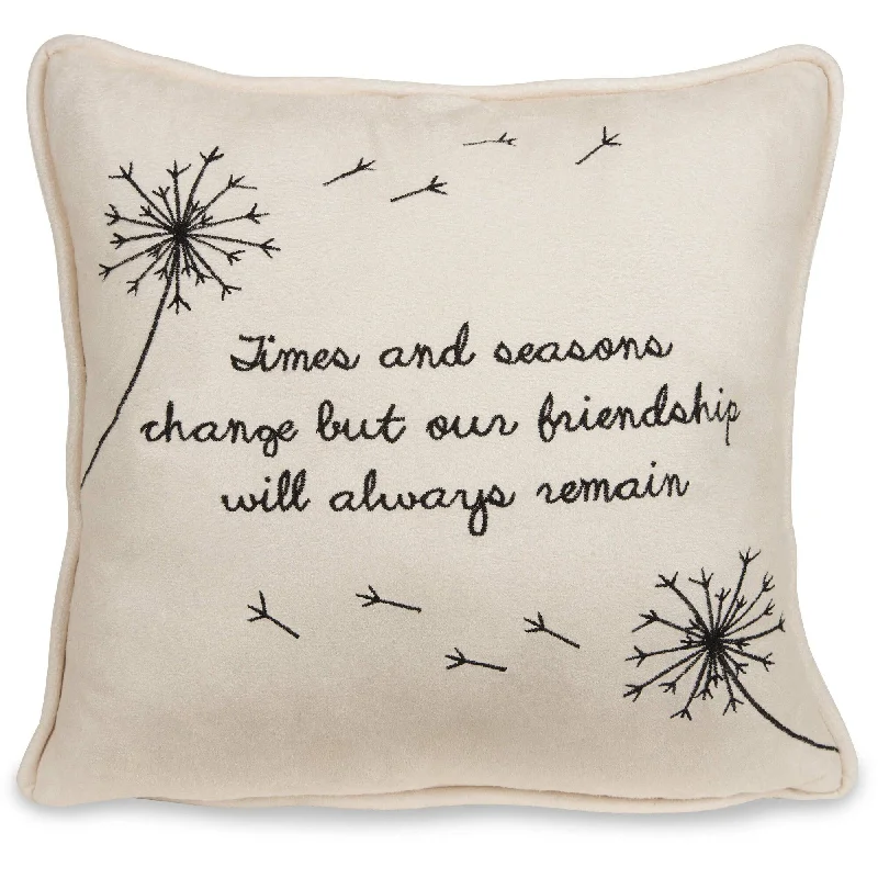 Soft and Fluffy Pillows for Bedroom ComfortTravel Pillows for Long JourneysFriendship 12" Micro Suede Pillow Soft and Fluffy Pillows for Bedroom ComfortTravel Pillows for Long JourneysFriendship 12" Micro Suede Pillow