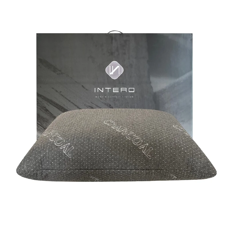 Orthopedic Pillows for Back Pain ReliefSoft and Fluffy Pillows for Bedroom ComfortIntero Charcoal Memory Foam Sensation Pillow Orthopedic Pillows for Back Pain ReliefSoft and Fluffy Pillows for Bedroom ComfortIntero Charcoal Memory Foam Sensation Pillow