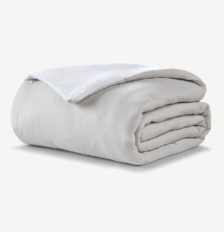 King - size comforters to fit large king - sized beds perfectlyReversible Brushed Microfiber Plush Down-Alt Comforter Set