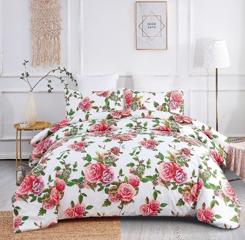 Twin XL duvet covers designed for extra - long twin beds, often used in college dormsDaDa Bedding Romantic Roses Lovely Spring Pink Floral Duvet Cover Set w/ Pillow Cases (JHW-879) Twin XL duvet covers designed for extra - long twin beds, often used in college dormsDaDa Bedding Romantic Roses Lovely Spring Pink Floral Duvet Cover Set w/ Pillow Cases (JHW-879)