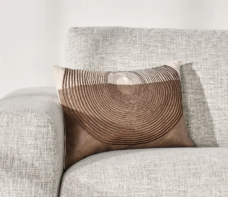 Firm Pillows for Side SleepersVilla by Classic Home Granville Sandstorm Throw Pillow