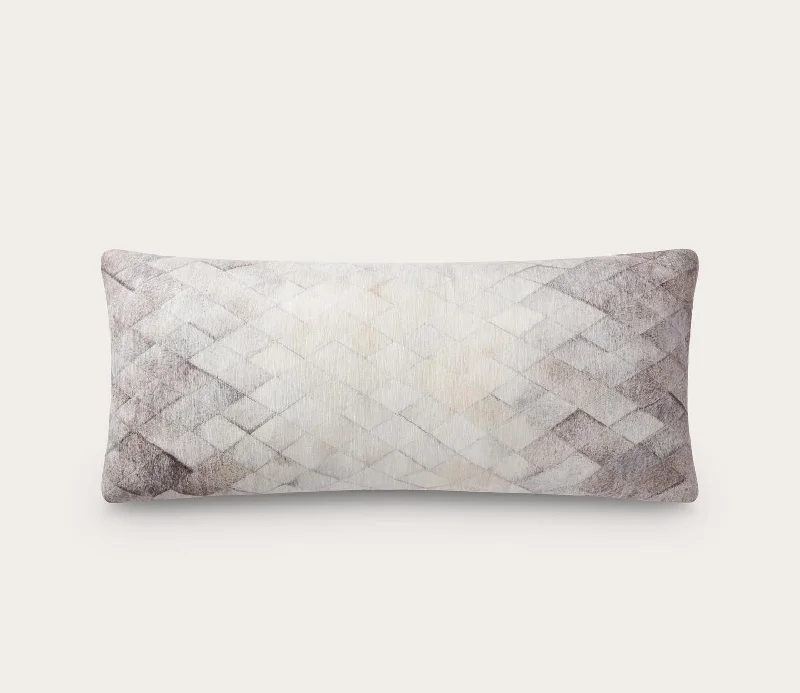 Cotton Pillows for Natural ComfortLoloi Diamond Faux Hide Throw Pillow Set of 2
