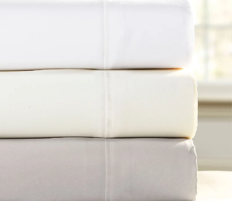 Soft and Fluffy Pillows for Bedroom ComfortPureCare Microfiber Sheet Set