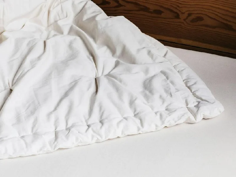 Wool - filled comforters with natural moisture - wicking and temperature - regulating featuresHoly Lamb Organics Dual Weight Comforters Wool - filled comforters with natural moisture - wicking and temperature - regulating featuresHoly Lamb Organics Dual Weight Comforters