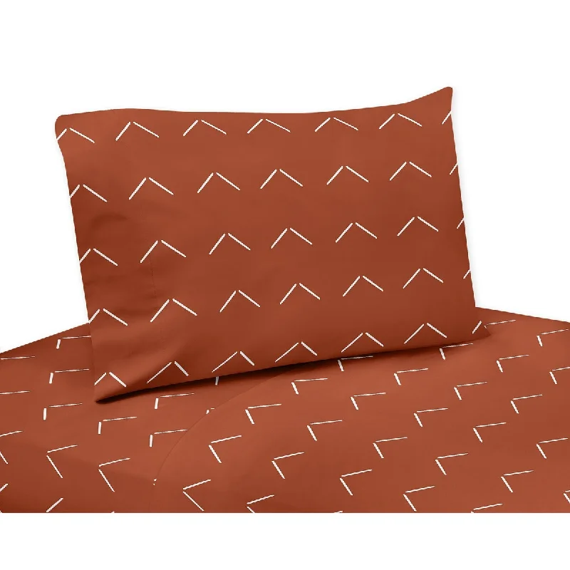 Polyester - Cotton Blend Sheets for Durability and ComfortBoho Arrow 4pc Queen Sheet Set - Ivory Burnt Orange Off White Modern Farmhouse Southwest Shabby Chic Neutral Bohemian Diamond Polyester - Cotton Blend Sheets for Durability and ComfortBoho Arrow 4pc Queen Sheet Set - Ivory Burnt Orange Off White Modern Farmhouse Southwest Shabby Chic Neutral Bohemian Diamond