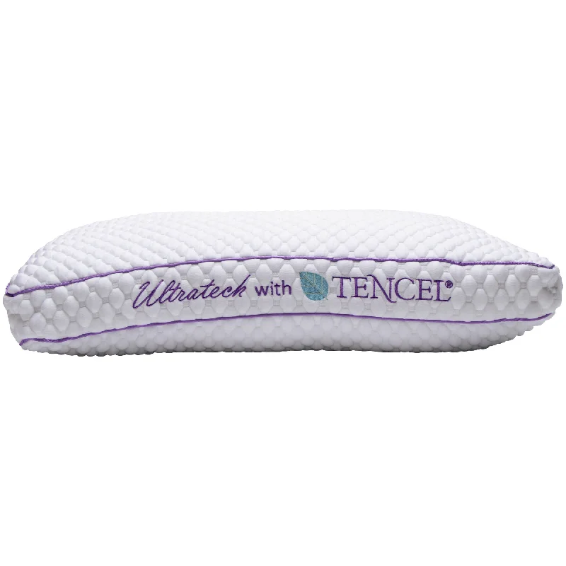 Square Pillows for Modern Home DecorHealthy Sleep Ultra-Tech Medium Profile Pillow