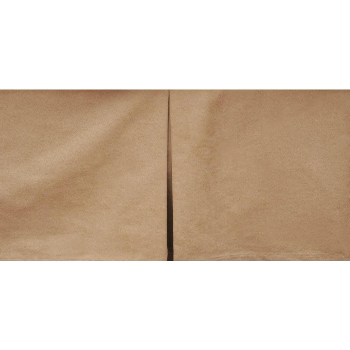 Polyester bed skirts for easy care and durabilityBuffalo Springs Suede Bed Skirt