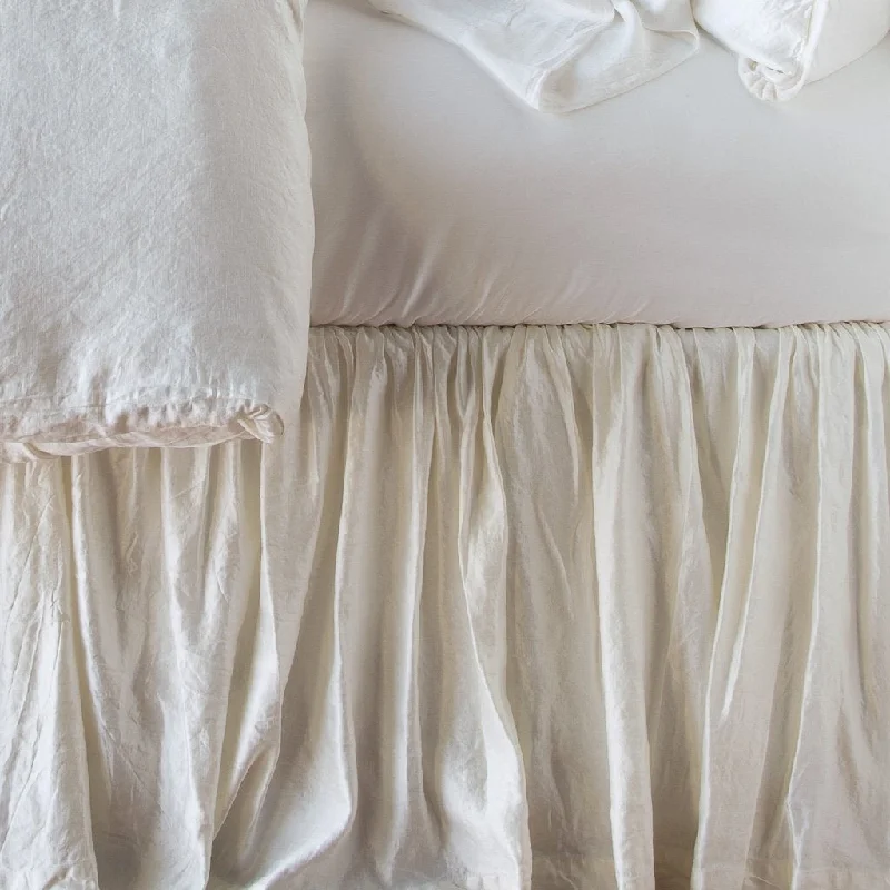 Velvet bed skirts for a luxurious and elegant appearancePaloma Bed Skirt