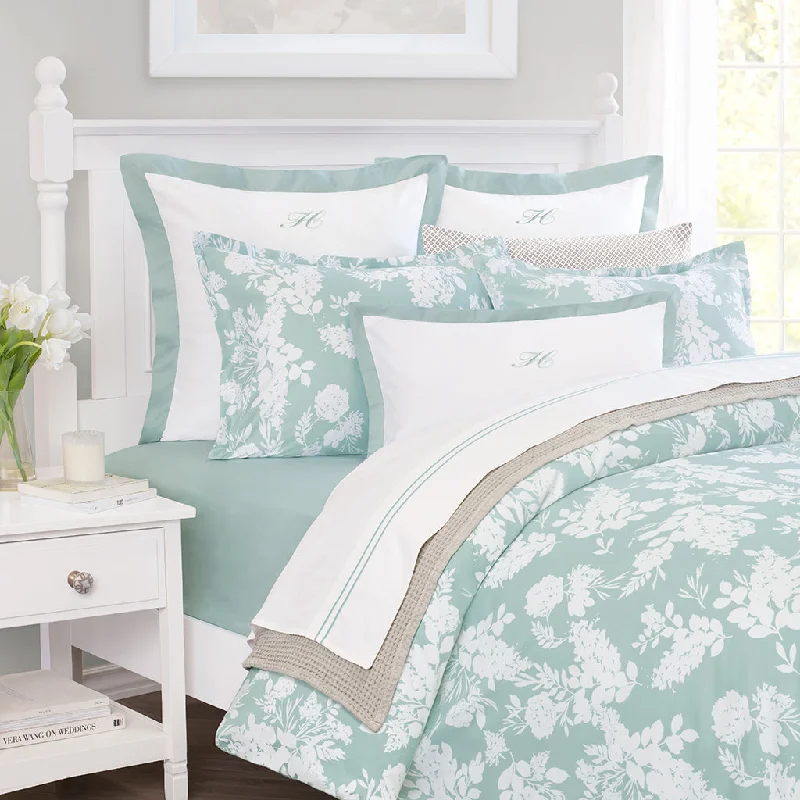 Organic cotton duvet covers for a chemical - free and eco - friendly optionMadison Seafoam Green Duvet Cover Organic cotton duvet covers for a chemical - free and eco - friendly optionMadison Seafoam Green Duvet Cover