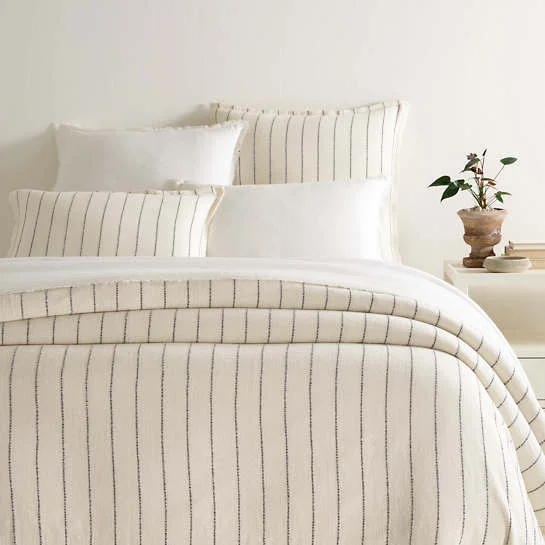 Duvet covers to pair with down comforters for maximum warmthPine Cone Hill Leigh Linen Iron Duvet Cover Duvet covers to pair with down comforters for maximum warmthPine Cone Hill Leigh Linen Iron Duvet Cover