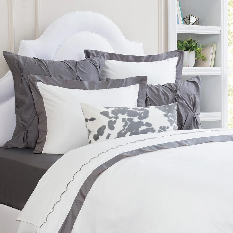 Value - for - money duvet covers that offer great quality at a reasonable priceCharcoal Grey Linden Border Duvet Cover Value - for - money duvet covers that offer great quality at a reasonable priceCharcoal Grey Linden Border Duvet Cover