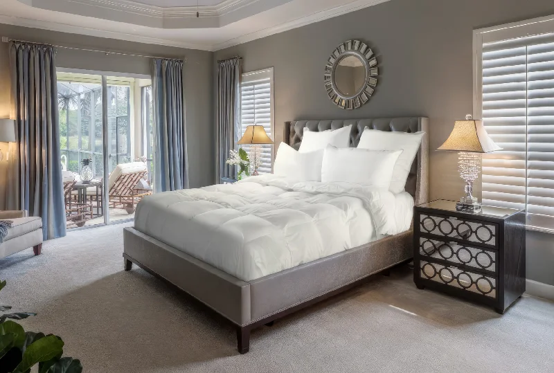 Microfiber - filled comforters that are lightweight and easy to care forDownright Bernina 650+ Hungarian White Goose Down Comforters Microfiber - filled comforters that are lightweight and easy to care forDownright Bernina 650+ Hungarian White Goose Down Comforters