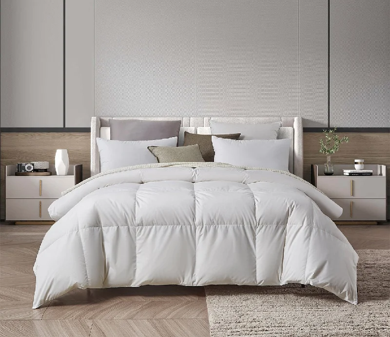 Silk - filled comforters for a luxurious and smooth touchFarm To Home Organic Cotton White Down Comforter Silk - filled comforters for a luxurious and smooth touchFarm To Home Organic Cotton White Down Comforter
