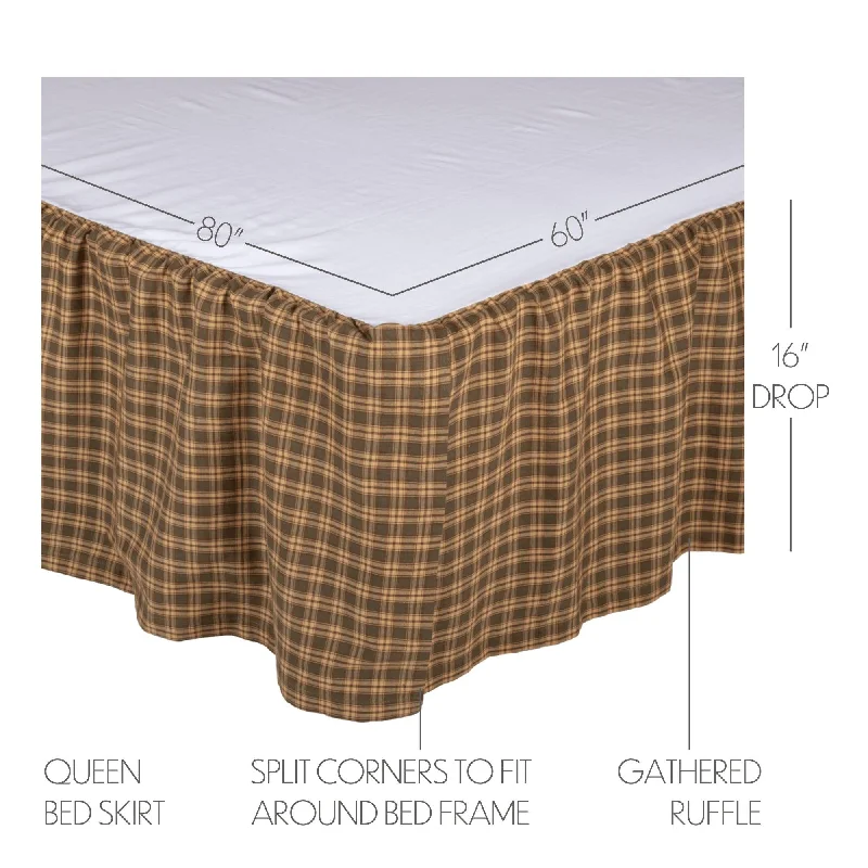 Bed skirts with a unicorn - themed print for kids' bedsCedar Ridge Queen Bed Skirt 60x80x16 Bed skirts with a unicorn - themed print for kids' bedsCedar Ridge Queen Bed Skirt 60x80x16